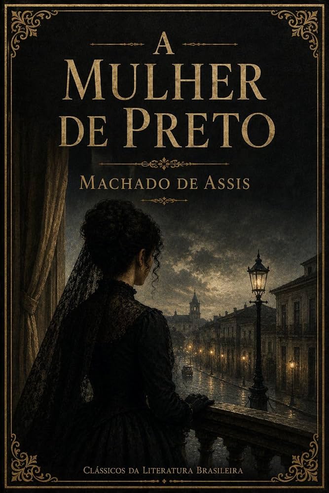 Capa de A Mulher de Preto